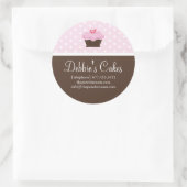 Cupcake Envelope Seal Stickers (Tas)