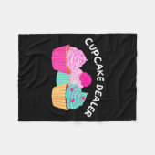 Cupcake Er - Grappige Cupcake Bakker Gebak Bakken Fleece Deken (Voorkant (Horizontaal))