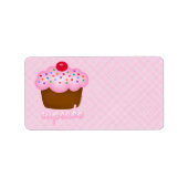Cupcake Etiket (Voorkant)