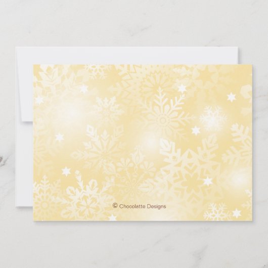 Cupcake Exchange & Cocktail Party Invitation-crème Kaart (Achterkant)