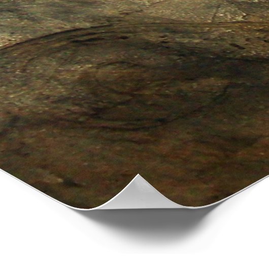 Cupcake-explosie Poster (Hoek)