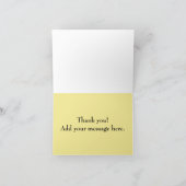 Cupcake familie glazuur besprenkelt kersenkoeken bedankkaart (Binnen)