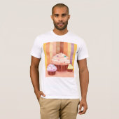 Cupcake Fantasy Kleurrijke snoepjes T-shirt (Voorkant volledig)