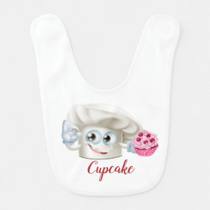 Cupcake favoriete babybib baby slabbetje