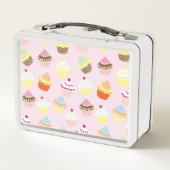 Cupcake Feestje Lunchbox (Achterkant)