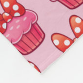 Cupcake Fleece Blanket (Hoek)