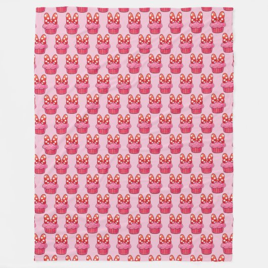 Cupcake Fleece Blanket Deken (Voorkant)