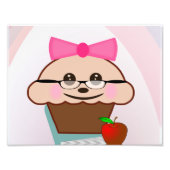 Cupcake Foto Afdruk (Voorkant)
