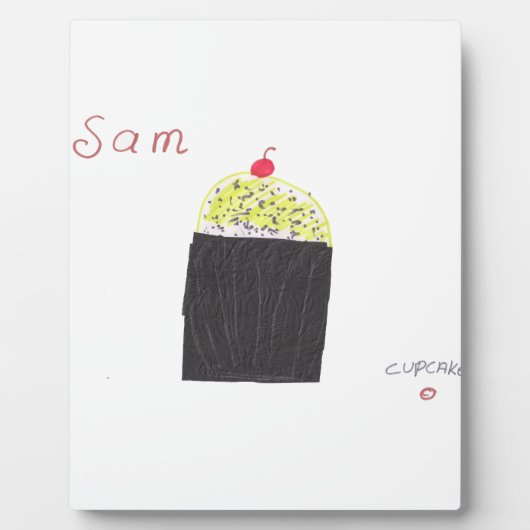 CUPCAKE FOTOPLAAT (Voorkant)