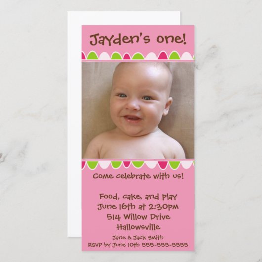 Cupcake Franje Wenskaart 02 (Voorkant / Achterkant)