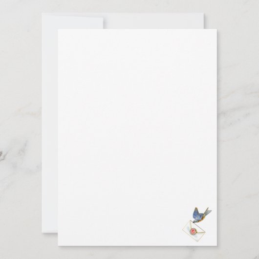 Cupcake Franse Victoriaans uitnodiging (Achterkant)