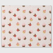 Cupcake Fun Cadeaupapier (Vlak)