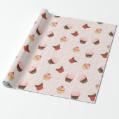Cupcake Fun Cadeaupapier (Uitgerold)