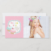 Cupcake Fun Colorful Bedankt (Voorkant)