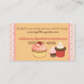 Cupcake Fun Visitekaartje (Achterkant)