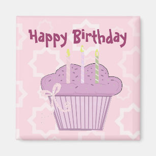 Cupcake Gefeliciteerd Magneet