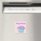 Cupcake Gefeliciteerd Magneet (Insitu (Vaatwasser))