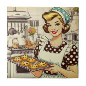 Cupcake Girl Tegeltje (Voorkant)