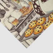 Cupcake Girl Tissuepapier (Detail)