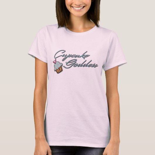 Cupcake Goddess T-shirt (Voorkant)