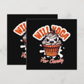Cupcake Halloween idee voor Moms Yoga (Voorkant / Achterkant)