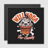 Cupcake Halloween idee voor Moms Yoga (Voorkant / Achterkant)