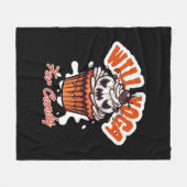 Cupcake Halloween idee voor Moms Yoga Fleece Deken (Voorkant (Horizontaal))