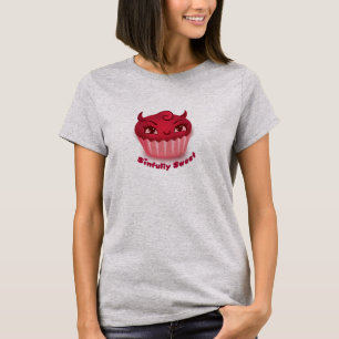 Cupcake Heaven- Devilish Cupcake T-shirt