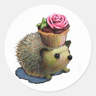 Cupcake Hedégs Stickers