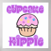 Cupcake Hippie Poster (Voorkant)