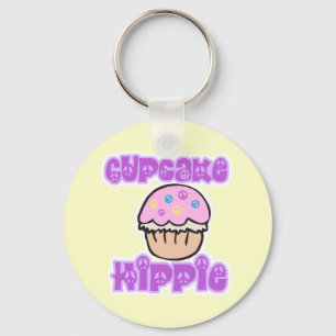 Cupcake Hippie Sleutelhanger