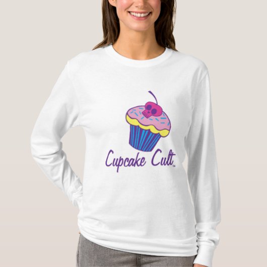 Cupcake-hoes T-shirt (Voorkant)