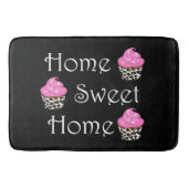 Cupcake "Home Sweet Home" Badmat (Voorkant)