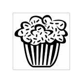 Cupcake Houten Stempel Voor Ambachten (Afrduk)