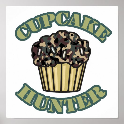 Cupcake Hunter Poster (Voorkant)