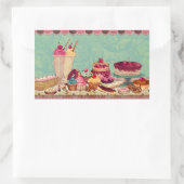 Cupcake & Ice Cream Trakteert Stickers (Tas)