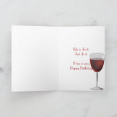 cupcake in rode hoge hielschoen kaart (Binnen)