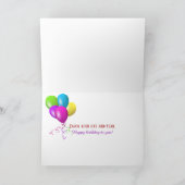 Cupcake in rode schoen op witte vacht kaart (Binnen)