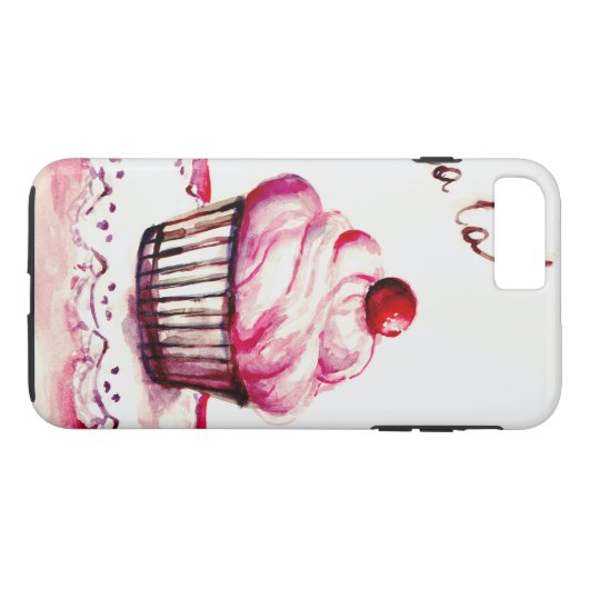 Cupcake iPhone case (Achterkant (Horizontaal))