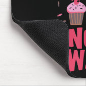 Cupcake is geen oorlog muismat (Hoek)