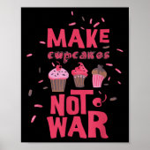 Cupcake is geen oorlog poster (Voorkant)