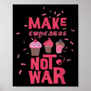Cupcake is geen oorlog poster
