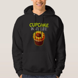 Cupcake is mijn leven hoodie