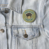 Cupcake Jager Ronde Button 5,7 Cm (In situ)