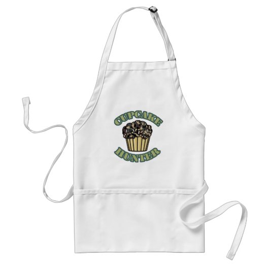 Cupcake Jager Standaard Schort (Voorkant)