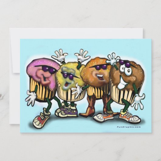 CupCake Kaart (Voorkant)