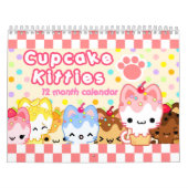 Cupcake Kat Agenda Kalender (Hoes)