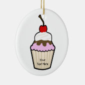  Cupcake Keramisch Ornament (Rechts)