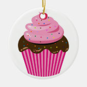 Cupcake Keramisch Ornament (Voorkant)