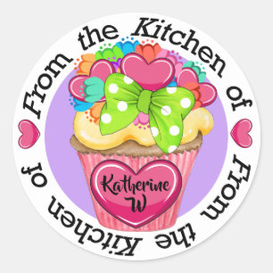 Cupcake Keuken Sticker